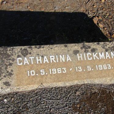 HICKMAN Catharina 1963-1963