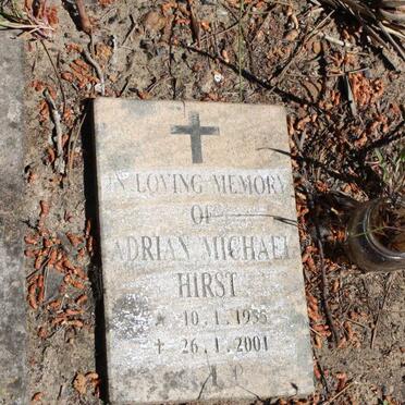 HIRST Adrian Michael 1955-2001