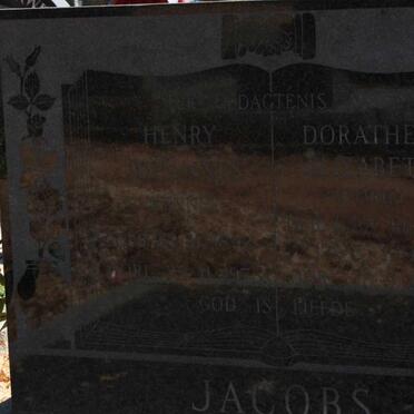 JACOBS Henry Johannes 1892-1976 &amp; Dorathea Elizabeth VAN EEDEN -1977