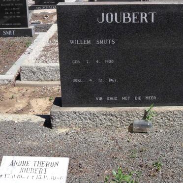JOUBERT Willem Smuts 1905-1967 :: JOUBERT Andre Theron 1957-1986