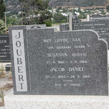 JOUBERT Jacob Daniel 1883-1964 &amp; Susanna STEYN 1886-1964