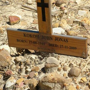 JONAS Kokosi John 1941-2009