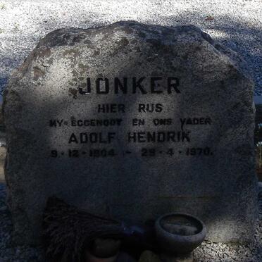 JONKER Adolf Hendrik 1904-1970