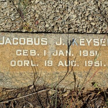 KEYSER Jacobus J. 1951-1951