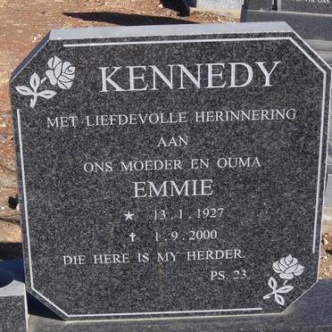 KENNEDY Emmie 1927-2000