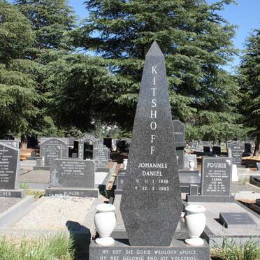 KITSHOFF Johannes Daniel 1938-1985