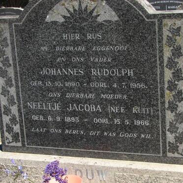 LOUW Johannes Rudolph 1890-1956 & Neeltje Jacoba KUIT 1893-1966