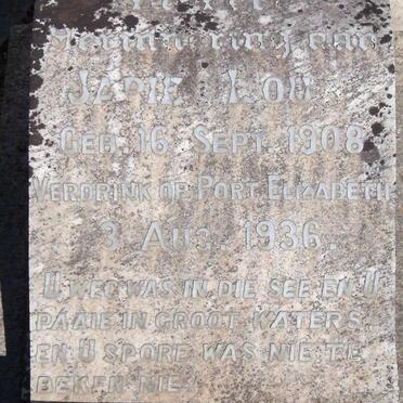 LOUW Japie 1908-1936