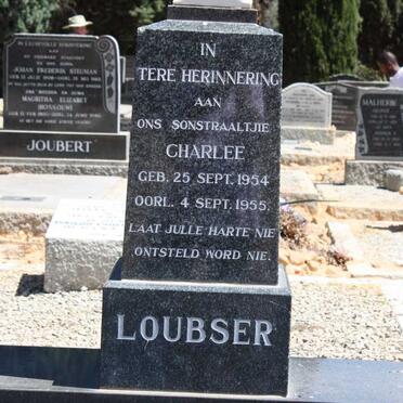 LOUBSER Charlee 1954-1955