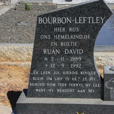 LEFTLEY Ruan David, BOURBON 1989-1992