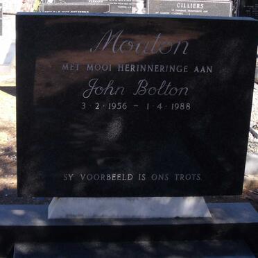 MOUTON John Bolton 1956-1988