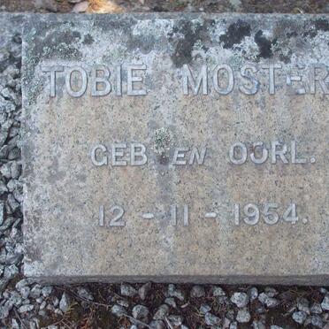 MOSTERT Tobie 1954-1954