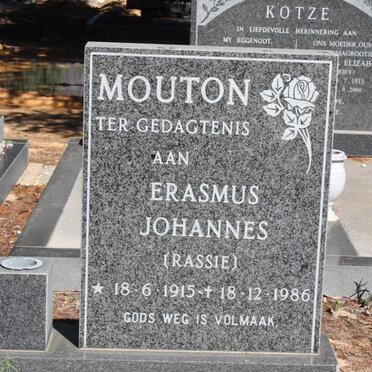 MOUTON Erasmus Johannes 1915-1986