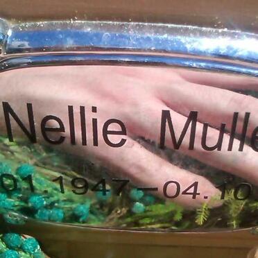 MULLER Nellie 1947-2010