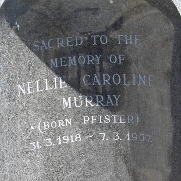 MURRAY Nellie Caroline nee PFISTER 1918-1957