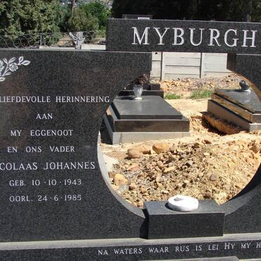 MYBURGH Nicolaas Johannes 1943-1985