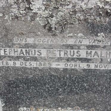 MALHERBE Stephanus Petrus 1885-1944