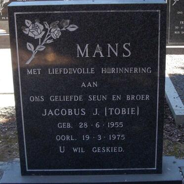 MANS Jacobus J. 1955-1975