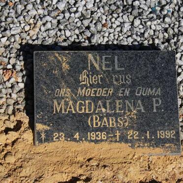 NEL Magdalena P. 1936-1992