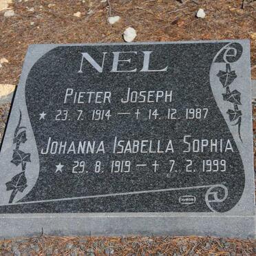 NEL Pieter Joseph 1914-1987 &amp; Johanna Isabella Sophia 1919-1999