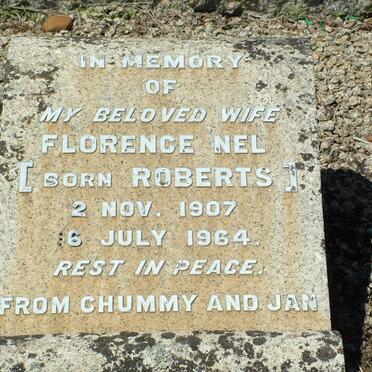 NEL Florence born ROBERTS 1907-1964