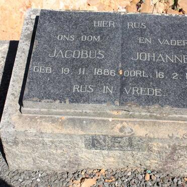 NEL Jacobus Johannes 1886-1973