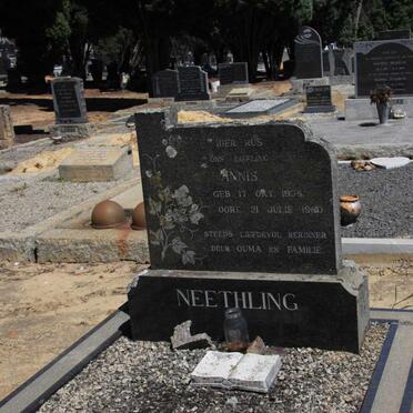 NEETHLING Annis 1939-19?0
