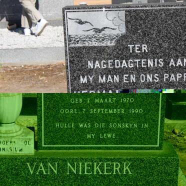 NIEKERK Herman, van 1970-1990