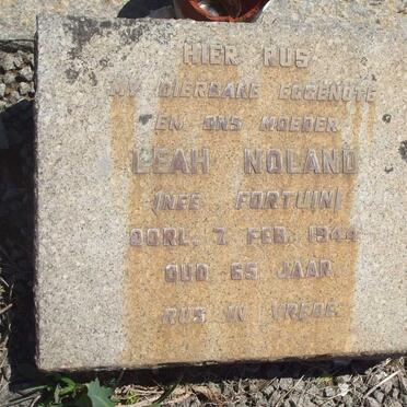 NOLAND Leah nee FORTUIN -1944