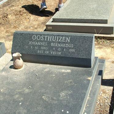 OOSTHUIZEN Johannes Bernardus 1930-1991