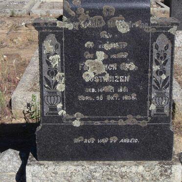 OOSTHUIZEN Frederick J. 1881-1968