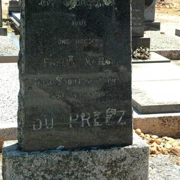 PREEZ Freda Maria, du 19??-1967