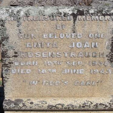 RAUSENSTRAUCH Anita Joan 1938-1943