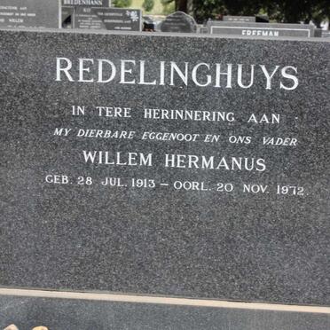 REDELINGHUYS Willem Hermanus 1913-1972