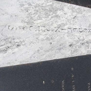 REDELINGHUYS Hermanus Samuel 1910-1983 &amp; Pauline 1920-2000