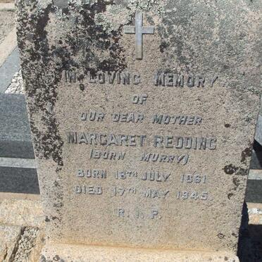 REDDING Margaret nee MURRY 1861-1945