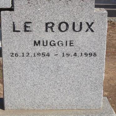 ROUX Muggie, le 1954-1998