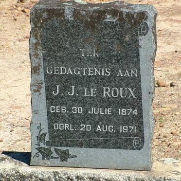 ROUX J.J., le 1874-1974