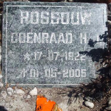 ROSSOUW Coenraad H.J. 1922-2005