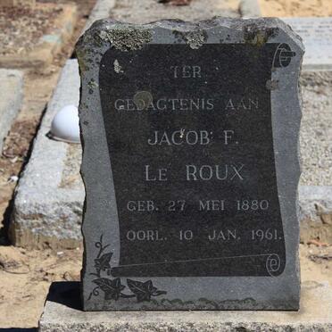 ROUX Jacob F., le 1880-1961