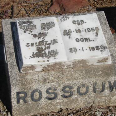 ROSSOUW Johan 1958-1958