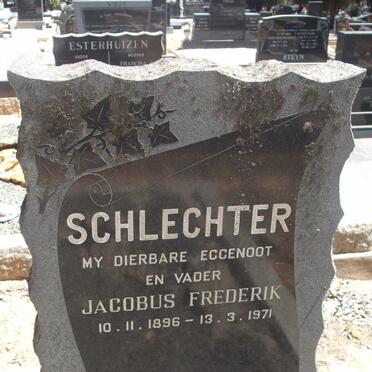 SCHLECHTER Jacobus Frederik 1896-1971