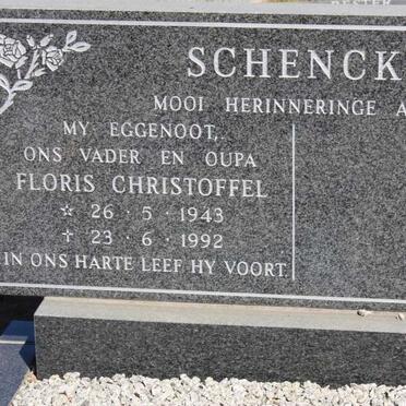 SCHENCK Floris Christoffel 1943-1992