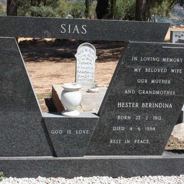 SIAS Hester Berindina 1912-1984