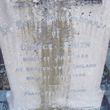 SMITH George 1868-1936