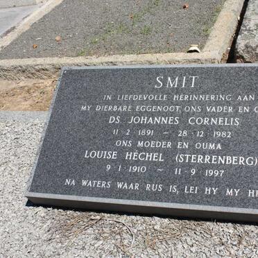 SMIT Johannes Cornelis 1891- 1982 & Louise Hechel STERRENBERG 1910-1997