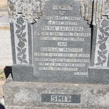 SMIT Jan Adriaan Machiel 1879-1954 & Maria Catherina 1890-1949 