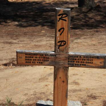 SOLOMON Jacob S. 1941-2002 & Margaret V.W. 1946-2009
