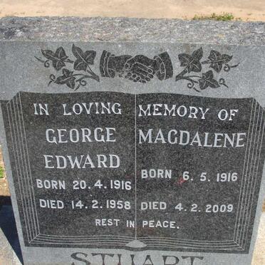 STUART George Edward 1916-1958 & Magdalene 1916-2009