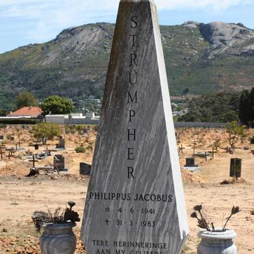 STRUMPHER Philippus Jacobus 1941-1983